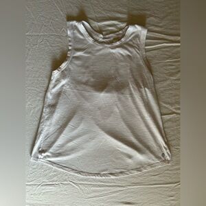 Balance Collection White Open Back Tank Top Women’s Small Athleisure Yoga